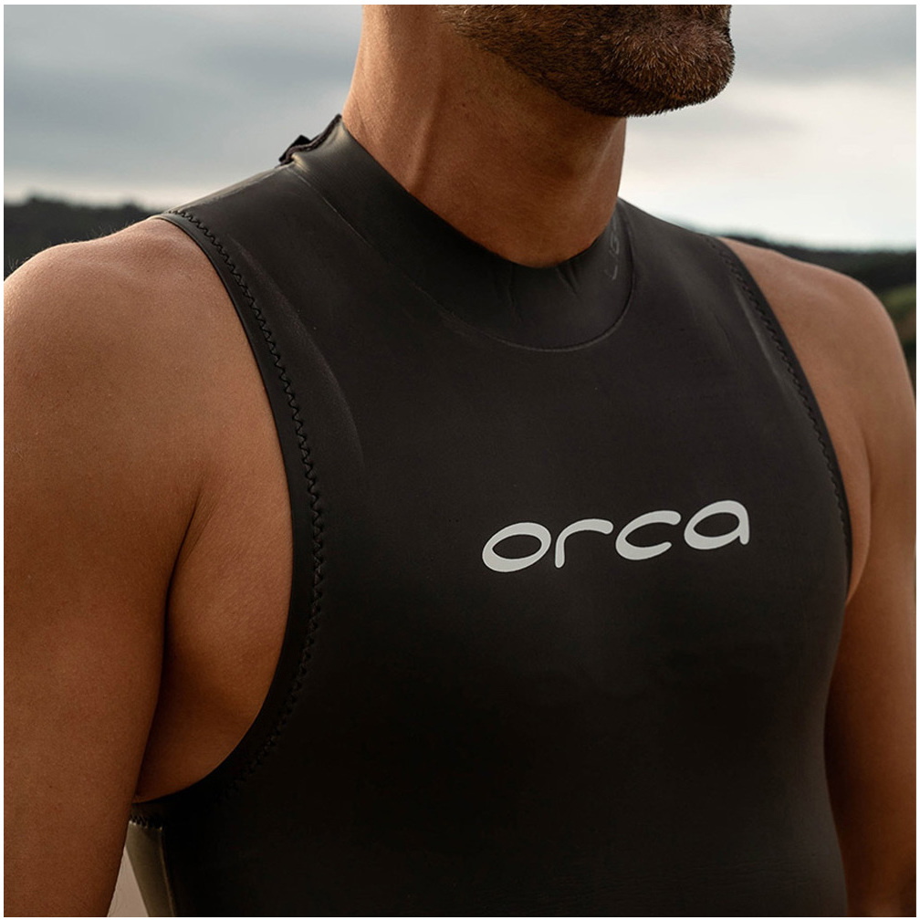 2026 Orca Mens Vitalis Light Open Water Swim Sleeveless Wetsuit NN2L0501 - Black